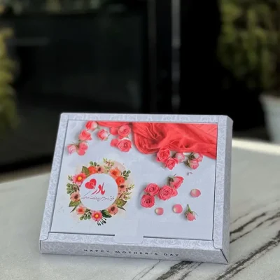 چاپ عکس روی شکلات برای روز مادر و زن با طرح دلخواه.